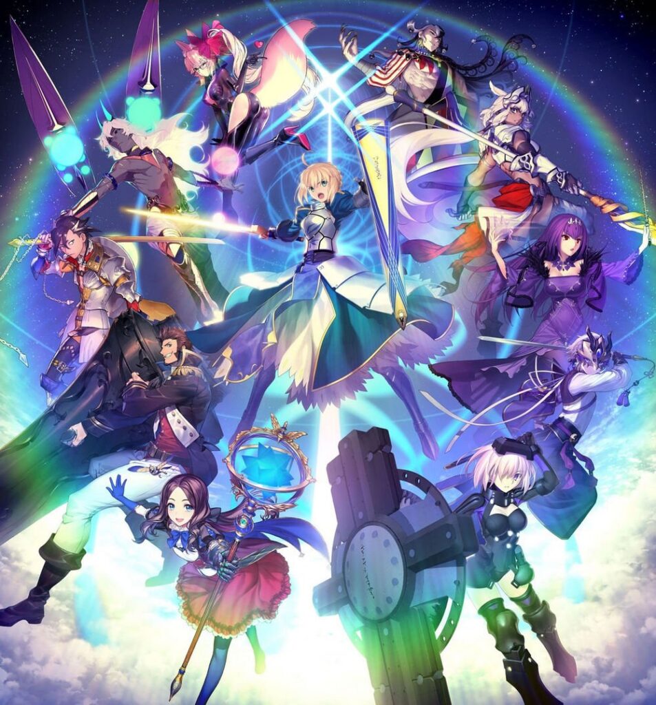 Fate/Grand Order Waltz in the MOONLIGHT/LOSTROOM song material